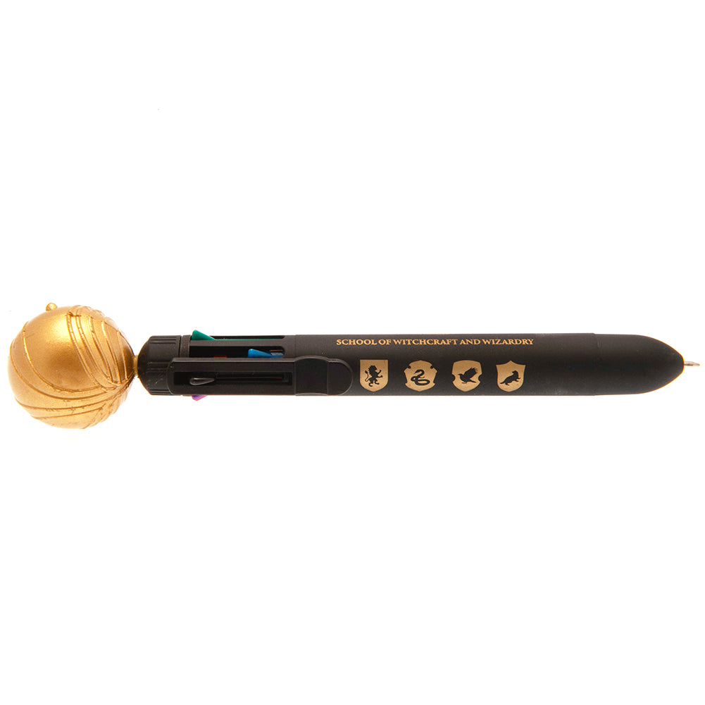 Harry Potter Multi Coloured Pen Golden Snitch LKT Sport Entertainment>Movies>Harry Potter Multifunction Writing Instruments