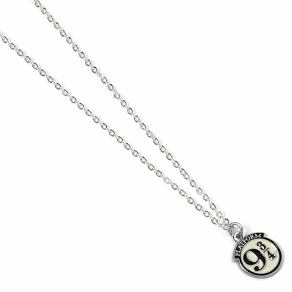 Harry Potter Silver Plated 9 & 3 Quarters Necklace LKT Sport Entertainment>Movies>Harry Potter Necklaces