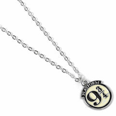 Harry Potter Silver Plated 9 & 3 Quarters Necklace LKT Sport Entertainment>Movies>Harry Potter Necklaces