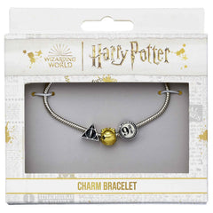 Harry Potter Silver Plated Bead Charm Bracelet LKT Sport Entertainment>Movies>Harry Potter Bracelets