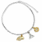 Harry Potter Silver Plated Charm Bracelet LKT Sport Entertainment>Movies>Harry Potter