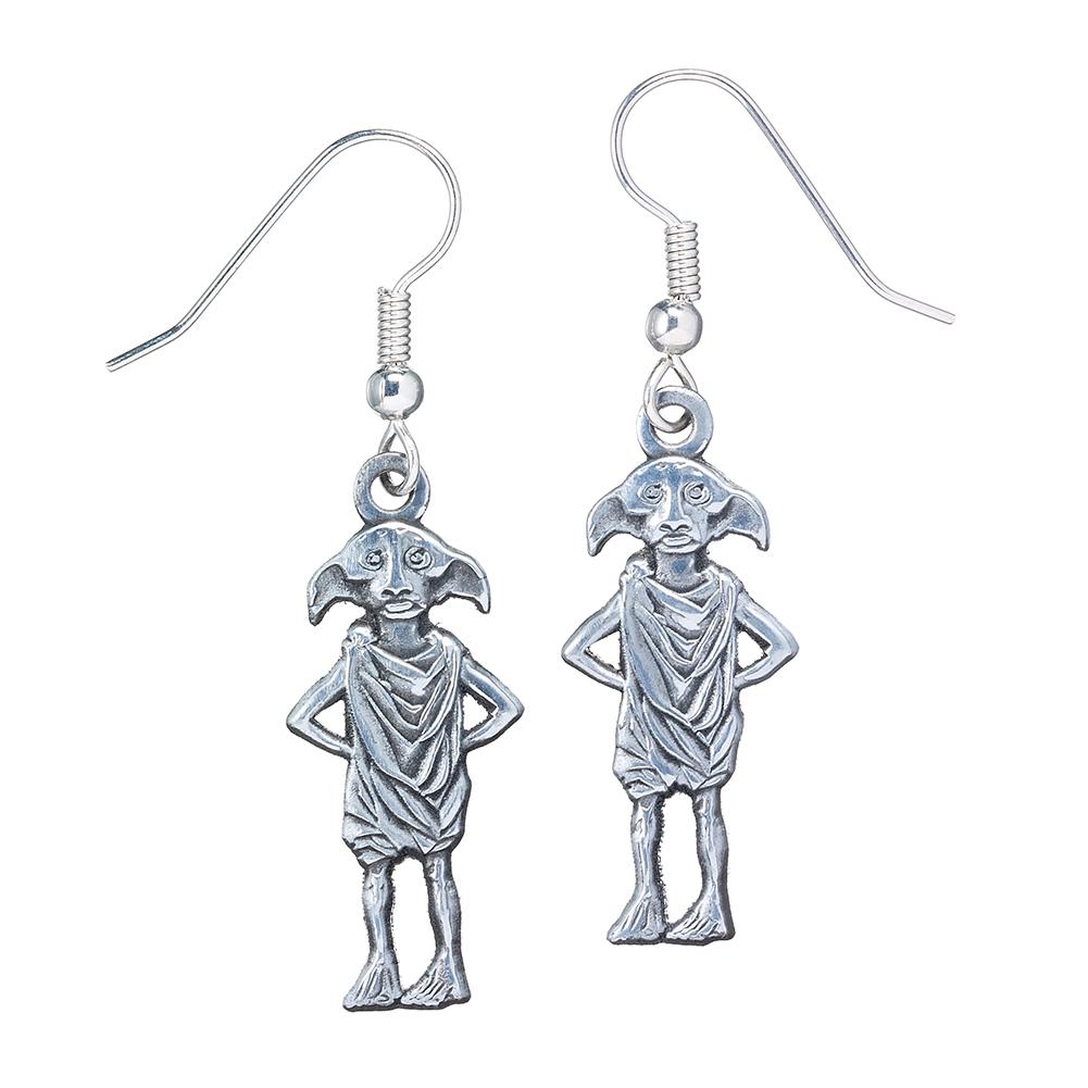 Harry Potter Silver Plated Dobby House Elf Hook Earrings LKT Sport Entertainment>Movies>Harry Potter Earrings
