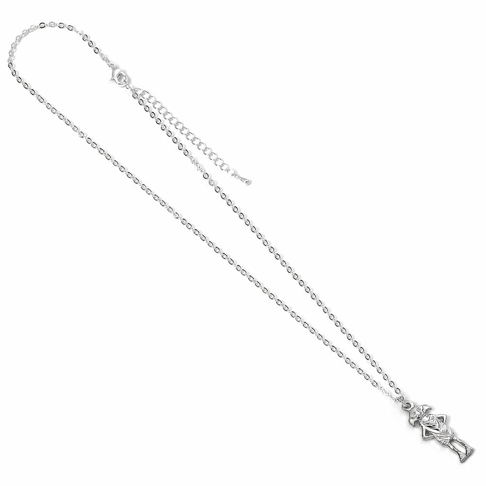 Harry Potter Silver Plated Dobby House Elf Necklace LKT Sport Entertainment>Movies>Harry Potter