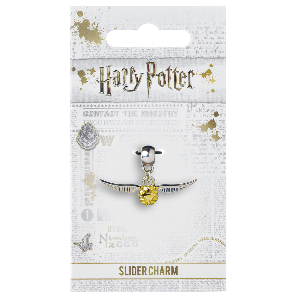 Harry Potter Silver Plated Golden Snitch Charm LKT Sport Entertainment>Movies>Harry Potter Charms & Pendants