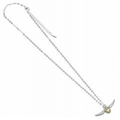 Harry Potter Silver Plated Golden Snitch Necklace LKT Sport Entertainment>Movies>Harry Potter Necklaces