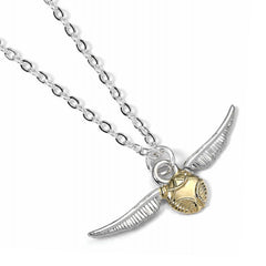 Harry Potter Silver Plated Golden Snitch Necklace LKT Sport Entertainment>Movies>Harry Potter Necklaces