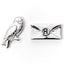 Harry Potter Silver Plated Hedwig Owl & Letter Stud Earrings LKT Sport Silver plated stud earrings set with highly detailed design Harry Potter's loyal pet owl and the Hogwarts Acceptance Letter on earring studs Official licensed product Approx 10mm x 10m