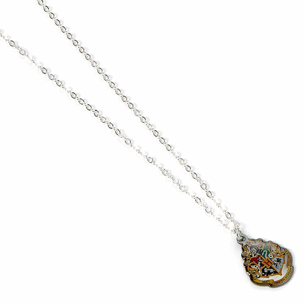 Harry Potter Silver Plated Hogwarts Necklace LKT Sport Entertainment>Movies>Harry Potter Necklaces