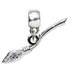 Harry Potter Silver Plated Nimbus 2000 Charm LKT Sport Entertainment>Movies>Harry Potter Charms & Pendants