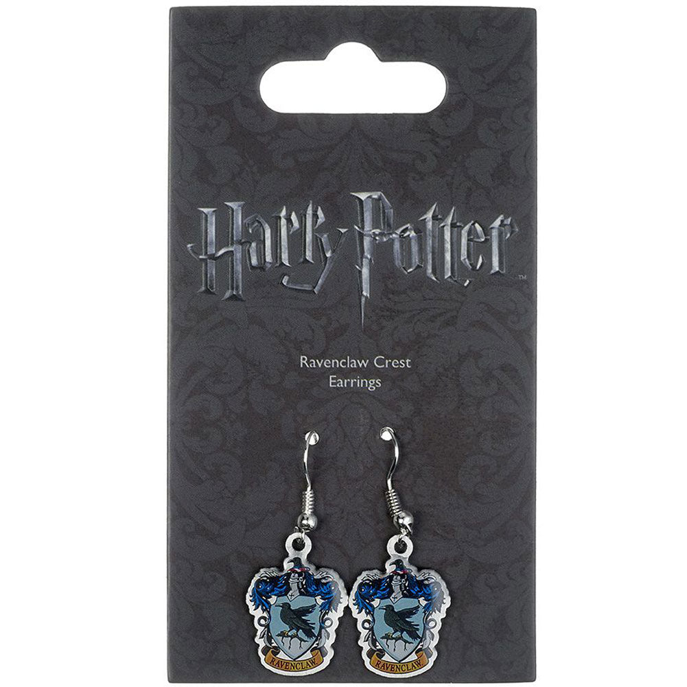 Harry Potter Silver Plated Ravenclaw Hook Earrings LKT Sport Entertainment>Movies>Harry Potter Earrings
