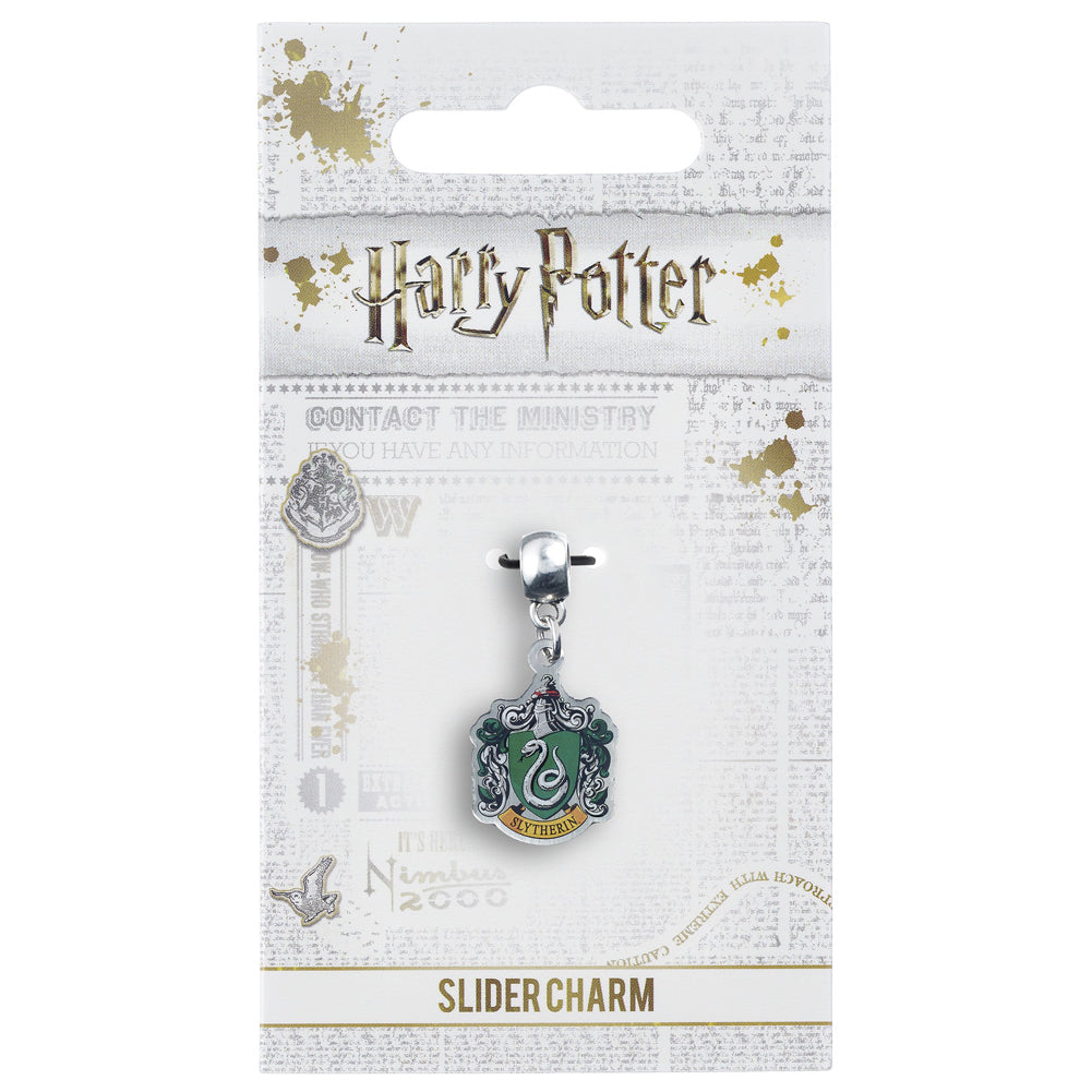 Harry Potter Silver Plated Slytherin Charm LKT Sport Entertainment>Movies>Harry Potter Charms & Pendants