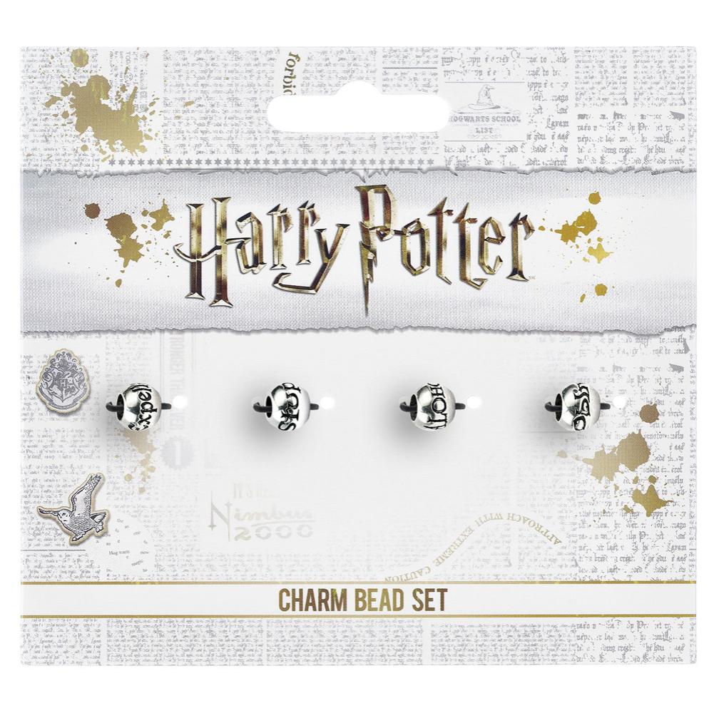 Harry Potter Silver Plated Spell Bead Charm Set LKT Sport Entertainment>Movies>Harry Potter Charms & Pendants