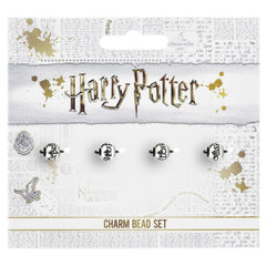 Harry Potter Silver Plated Spell Bead Charm Set LKT Sport Entertainment>Movies>Harry Potter Charms & Pendants