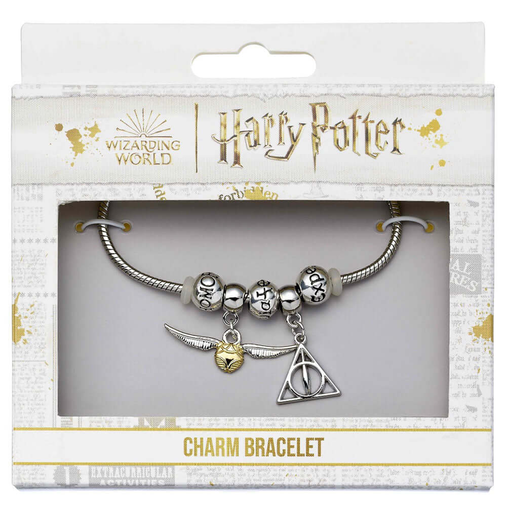 Harry Potter Silver Plated Spellbeads Bracelet LKT Sport Entertainment>Movies>Harry Potter Bracelets