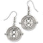 Harry Potter Silver Plated Time Turner Hook Earrings LKT Sport Silver tone fixed hook earrings with highly detailed designThe Time Turner worn by Hermione Granger on earring hooksOfficial licensed productApprox 20mm x 20mm Earrings