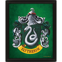 Harry Potter Slytherin Framed 3D Picture LKT Sport Entertainment>Movies>Harry Potter Photographs