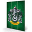 Harry Potter Slytherin Wood Print LKT Sport Quality, high resolution artwork printed on a wood base Features the Slytherin house crest on a green background Ready to hang, panel effect picture Official licensed product Approx 30cm x 20cm (12in x 8in) Shri