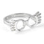 Harry Potter Stainless Steel Luna Spectrespecs Ring Medium LKT Sport Stainless Steel ring featuring an iconic Harry Potter designFeaturing Luna Lovegood's SpectrespecsOfficial licensed product Rings