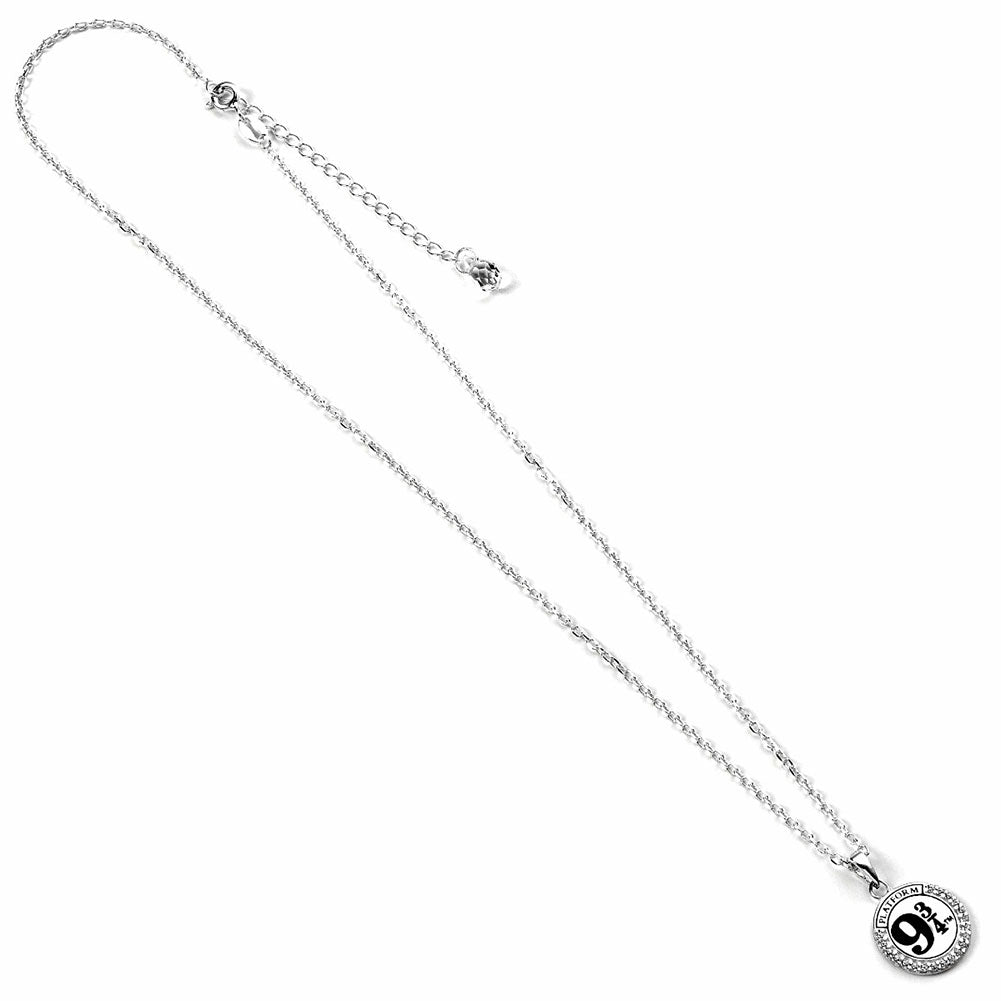 Harry Potter Sterling Silver 9 & 3 Quarters Crystal Necklace LKT Sport Entertainment>Movies>Harry Potter Necklaces