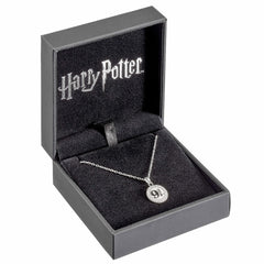 Harry Potter Sterling Silver 9 & 3 Quarters Crystal Necklace LKT Sport Entertainment>Movies>Harry Potter Necklaces