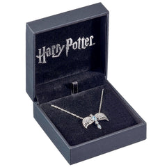Harry Potter Sterling Silver Diadem Crystal Necklace LKT Sport Entertainment>Movies>Harry Potter Necklaces