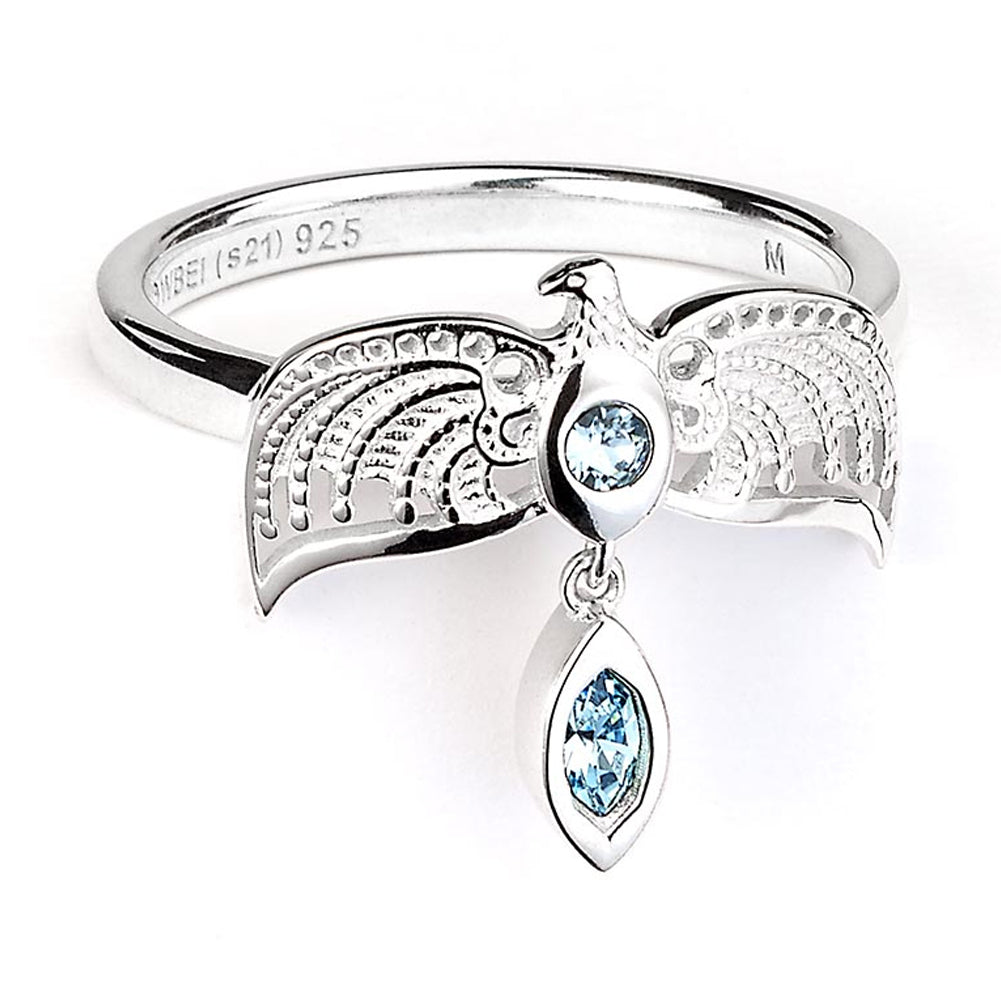 Harry Potter Sterling Silver Diadem Crystal Ring Medium LKT Sport Entertainment>Movies>Harry Potter Rings