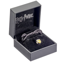 Harry Potter Sterling Silver Hufflepuff Spacer Bead LKT Sport Entertainment>Movies>Harry Potter Charms & Pendants