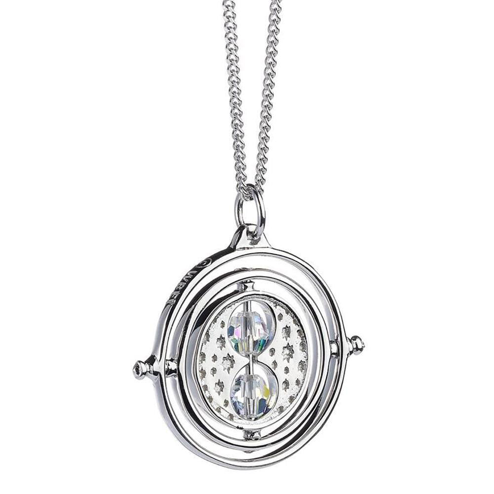 Harry Potter Sterling Silver Time Turner Crystal Necklace LKT Sport Entertainment>Movies>Harry Potter Necklaces