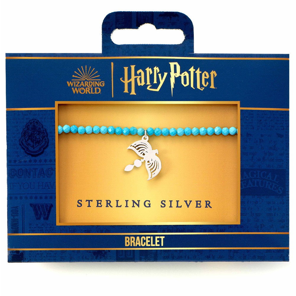 Harry Potter Stone Bracelet With Sterling Silver Diadem Charm LKT Sport Entertainment>Movies>Harry Potter