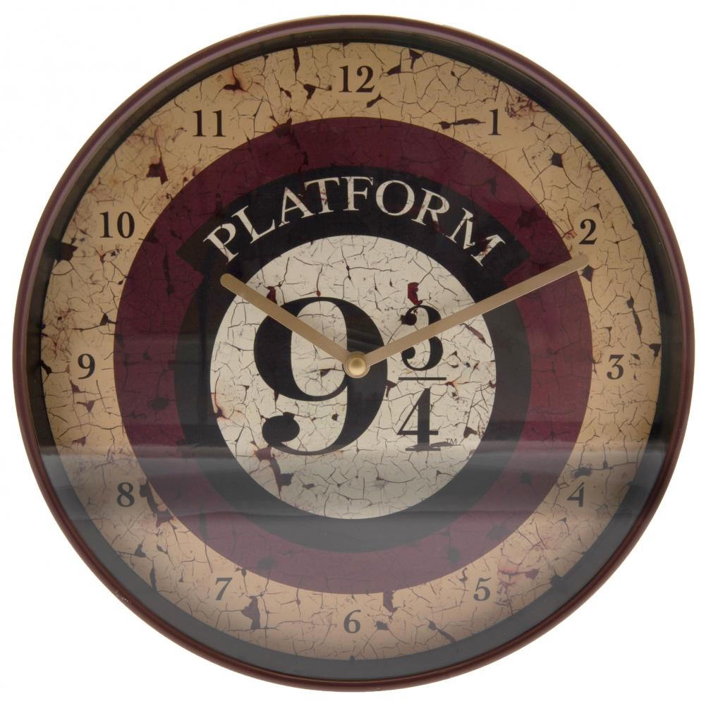 Harry Potter Wall Clock 9 & 3 Quarters LKT Sport Entertainment>Movies>Harry Potter Wall Clocks