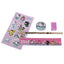 Hello Kitty 6pc Stationery Set LKT Sport Everyday 6 piece stationery setPretty pastel coloured Hello Kitty and Friends design1 x Ballpoint click pen1 x Drawing pencil1 x 15cm Ruler1 x Shaped eraser1 x Pencil sharpener10 individual stickers also includedOf