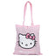 Hello Kitty Canvas Tote Bag LKT Sport Pastel pink tote bag featuring a large image of Hello Kitty on one sideMade from 100% Cotton canvas materialOfficial licensed productApprox 40cm x 37cm Tote Bags