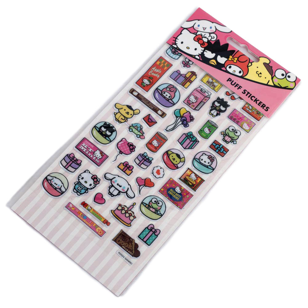 Hello Kitty & Friends Puffy Sticker Set LKT Sport Entertainment>TV Series>Hello Kitty Puffy Decorative Stickers