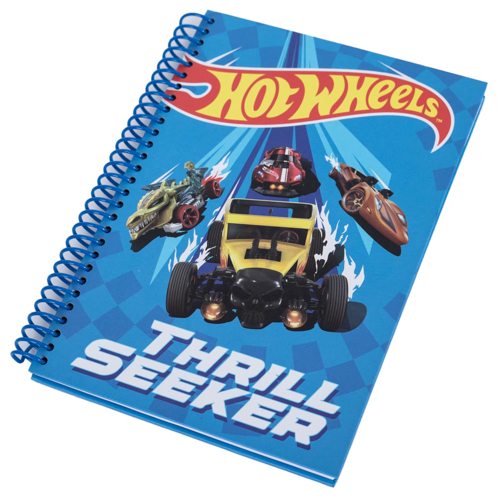 Hot Wheels Thrill Seeker Notebook LKT Sport Entertainment>Brands>Trends>Hot Wheels Notebooks & Notepads
