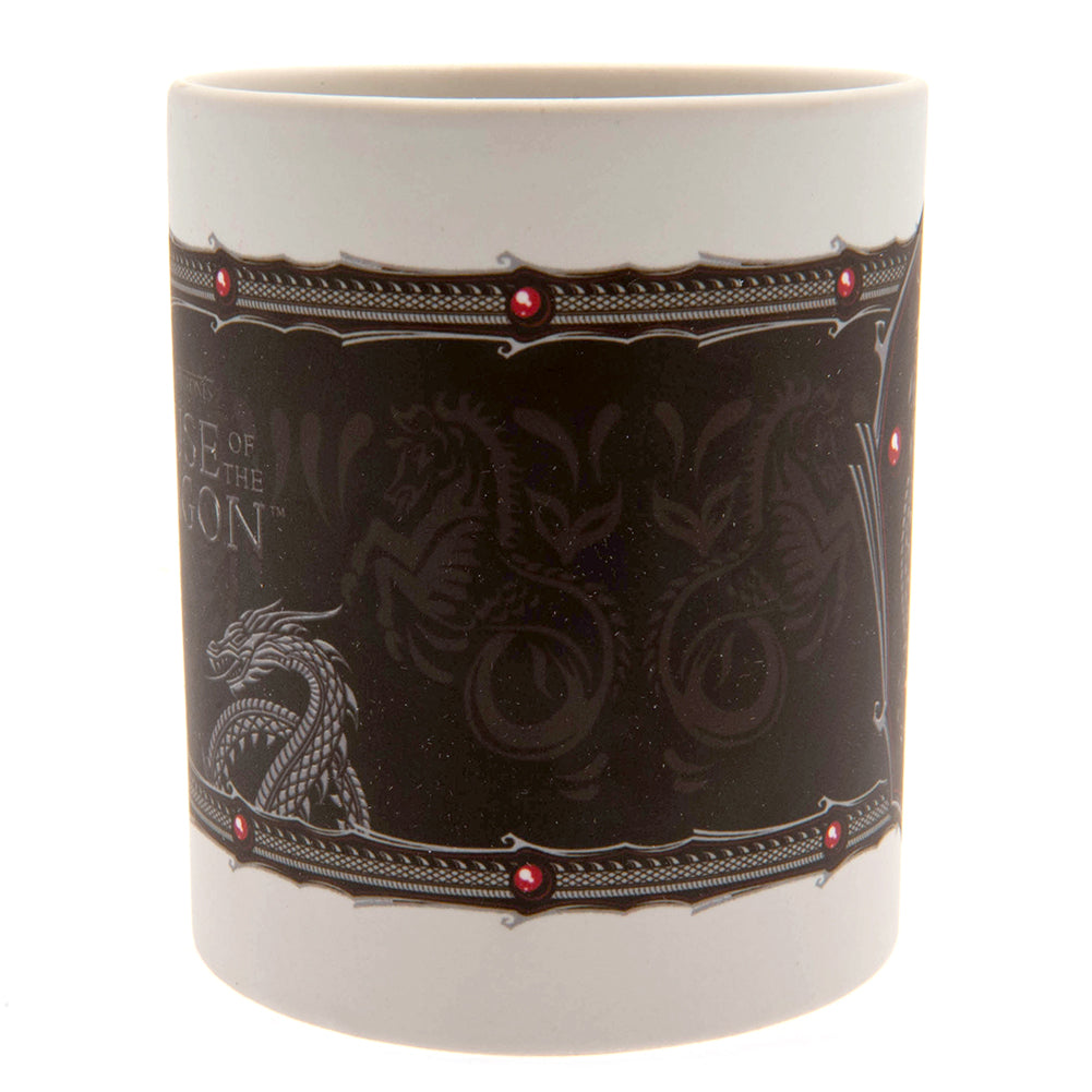 House Of The Dragon Mug Silver Dragon LKT Sport Entertainment>TV Series>House Of The Dragon Mugs
