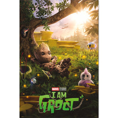 I Am Groot Poster Chill Time 23 LKT Sport Entertainment>Movies>Guardians Of The Galaxy Posters