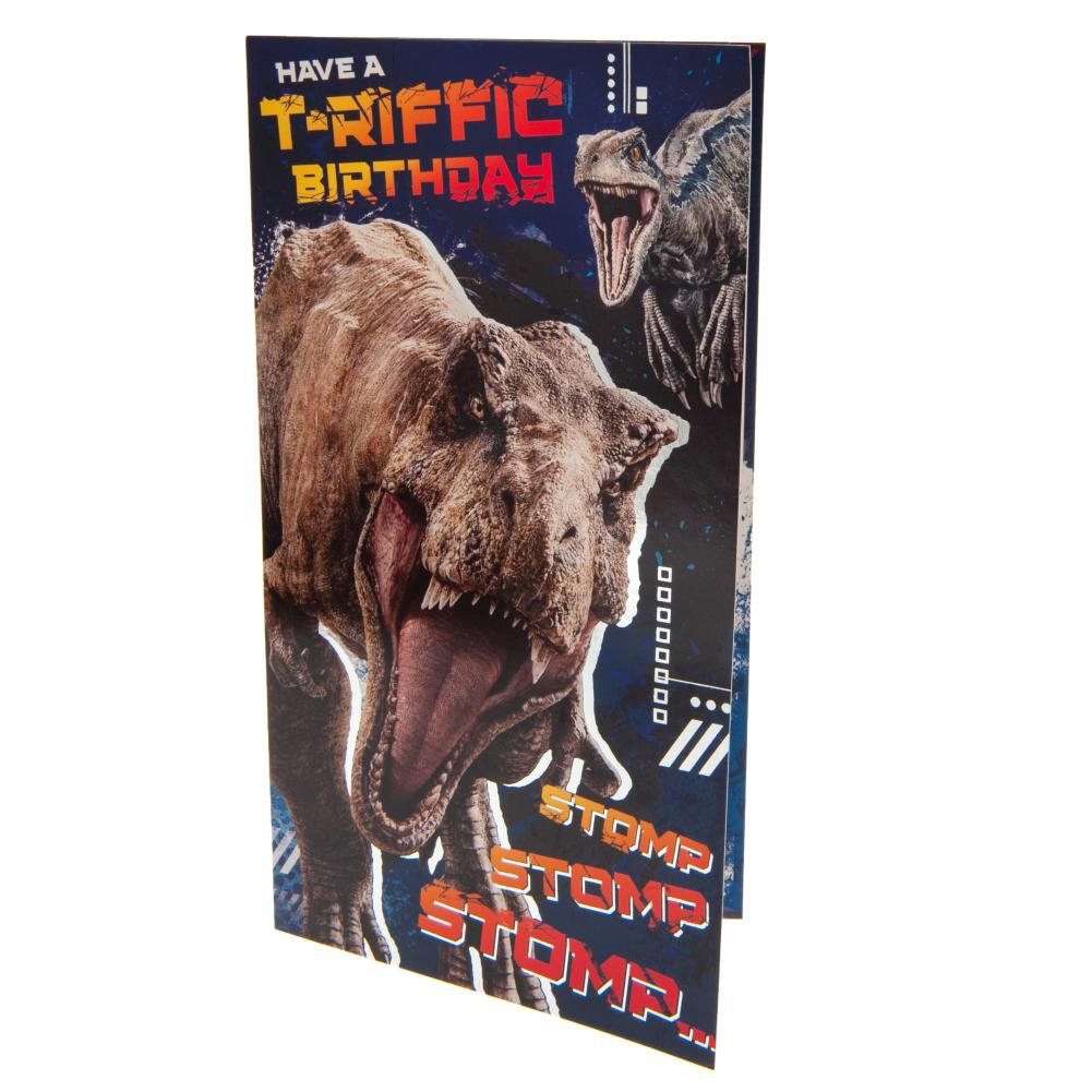 Jurassic World Birthday Card LKT Sport Entertainment>Movies>Jurassic World Greeting Cards