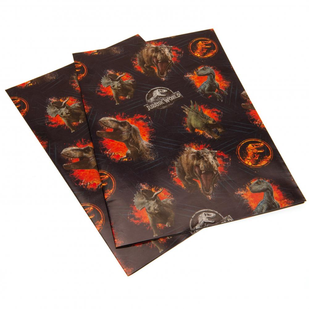 Jurassic World Gift Wrap LKT Sport Entertainment>Movies>Jurassic World Wrapping Paper