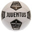 Juventus FC Football LKT Sport Black and white 32 panel everyday PVC footballFeatures a white Juventus crest on a black and white contrast panel design ballSuitable for 14 yrs and olderOfficial licensed productSize 5 footballApprox 69cm in circumference S