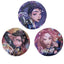 K-POP Demon Hunters 3 Button Badges LKT Sport Eye-catching design badgesIdeal addition to school bags or clothingFasten with a safety pin fixingOfficial licensed product3 40mm badges Pinback Buttons