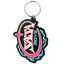 K-POP Demon Hunters Saja Boys PVC Keyring LKT Sport Soft, durable 5mm thick PVC Keyring with chain and split ringBright, colourful and highly detailedIdeal for attaching to keys, bags, belts and other itemsWipe cleanOfficial licensed productApprox 60mm x