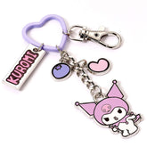 Kuromi Charm Keyring LKT Sport Entertainment>TV Series>Kuromi Keychains