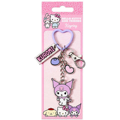 Kuromi Charm Keyring LKT Sport Entertainment>TV Series>Kuromi Keychains