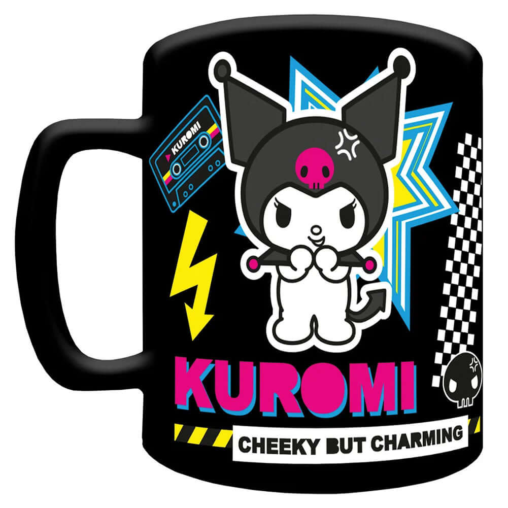 Kuromi Fuzzy Mug LKT Sport Entertainment>TV Series>Kuromi Mugs