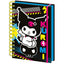 Kuromi Punk Vibes Notebook LKT Sport Spiral bound hardback A5 notebookFeaturing a punk vibing KuromiLined pages with a small detail logo to the bottomOfficial licensed productApprox 14cm x 21cm Notebooks & Notepads