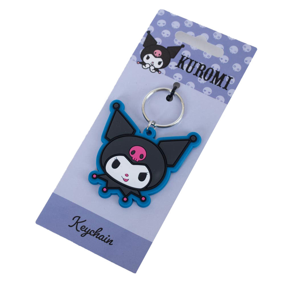 Kuromi Smile PVC Keyring LKT Sport Entertainment>TV Series>Kuromi Keychains