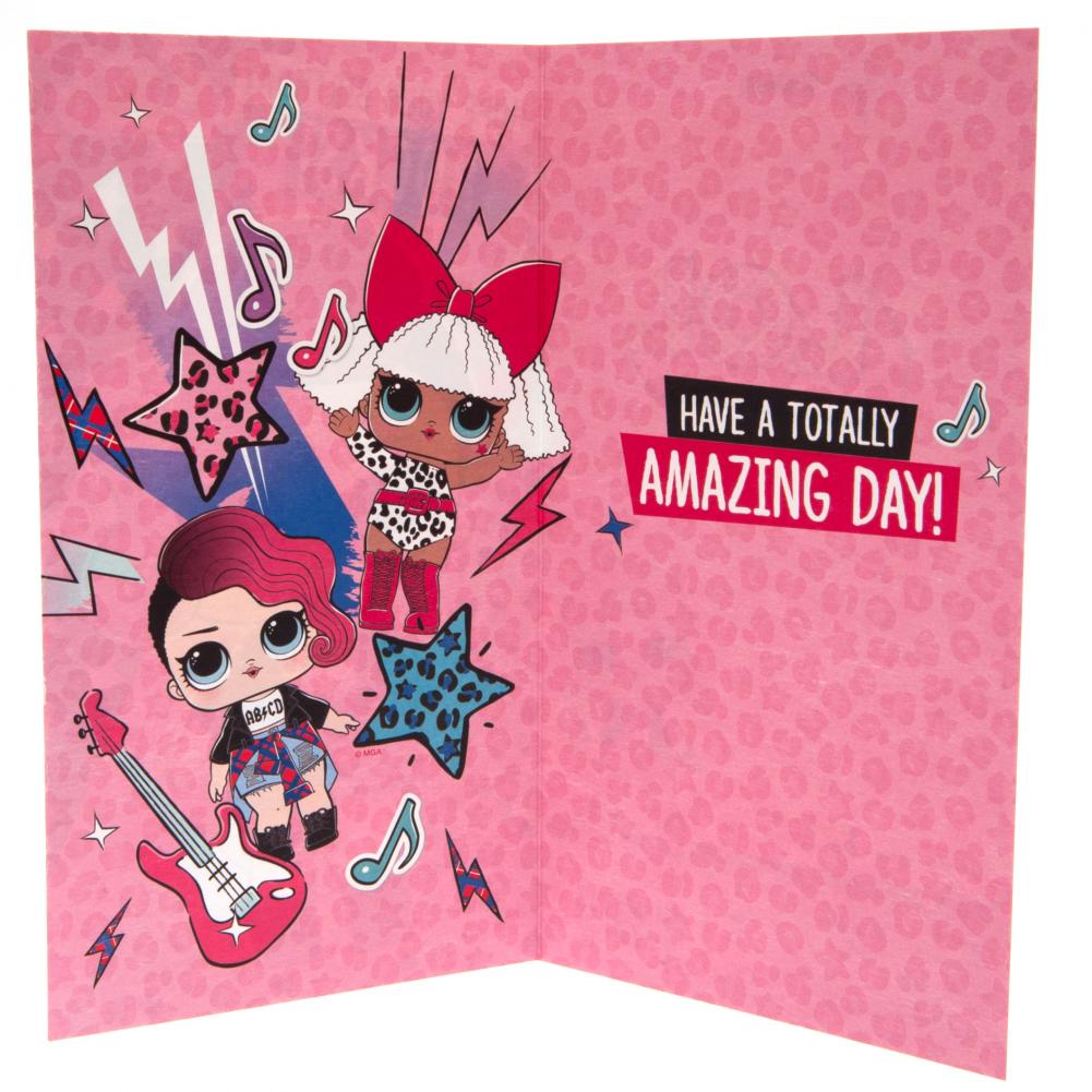 L.O.L. Surprise Birthday Card LKT Sport Entertainment>TV Series>L.O.L. Surprise Greeting Cards