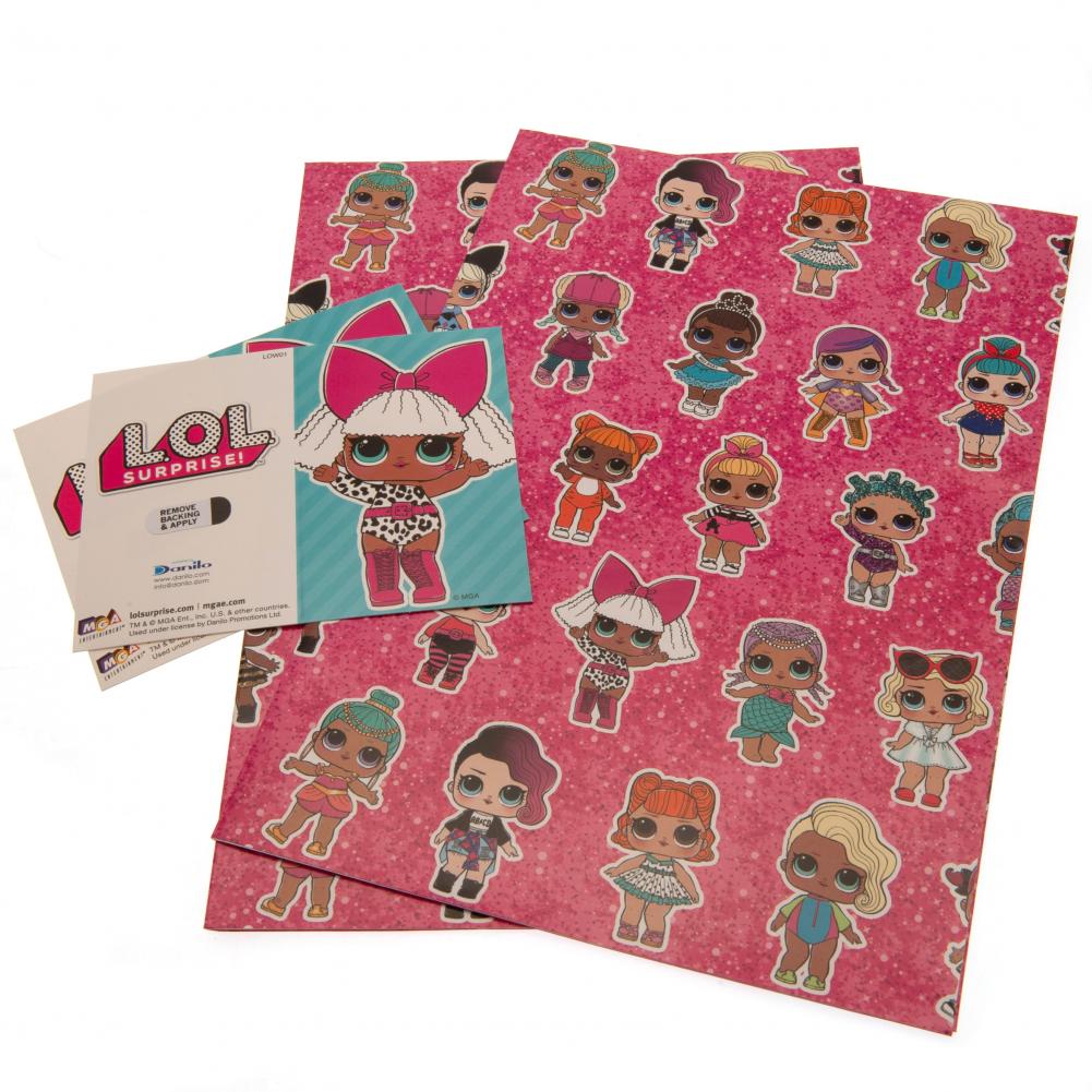 L.O.L. Surprise Gift Wrap LKT Sport Entertainment>TV Series>L.O.L. Surprise Wrapping Paper