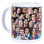 Legends Football's Greatest Mug LKT Sport Ceramic everyday coffee mugFeatures images of classic football legends from recent yearsGlazed kiln fired finish with white handleOfficial Licensed MerchandiseApprox 315ml (11oz)Approx 9cm tall, 8cm in diameter Mu