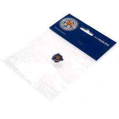 Leicester City FC 1979 Crest Badge LKT Sport Metal shield shaped pin badge Full colour enamel finish featuring retro design With butterfly clasp fixing Metal alloy with silver style finish Official licensed product Approx 20mm x 17mm On a header card Pins